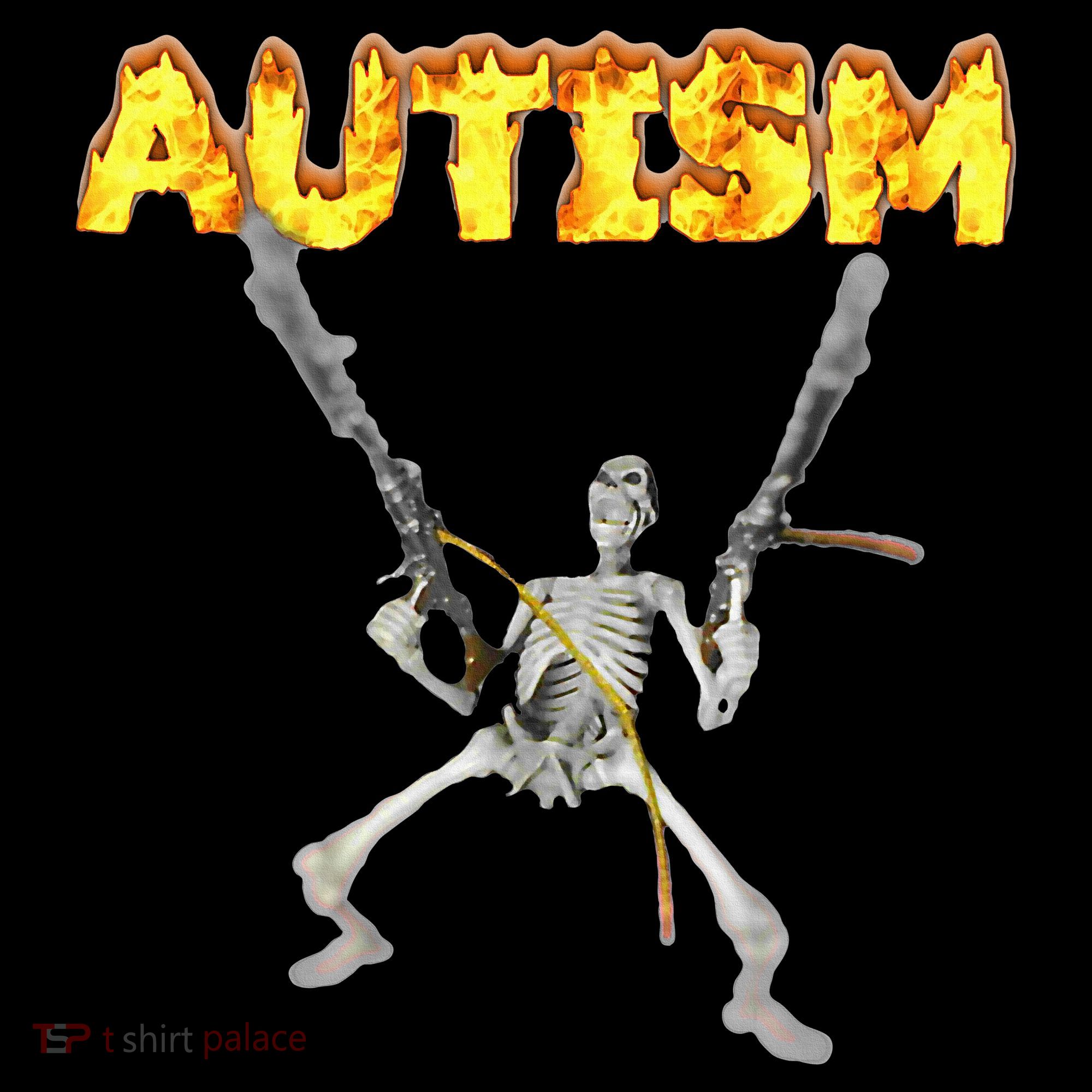 Autism Skeleton Meme Women's T-Shirt