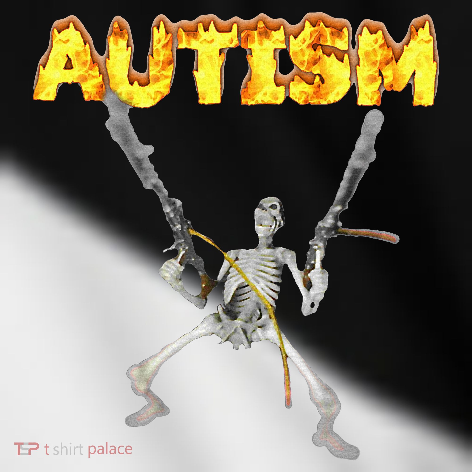 Autism Skeleton Meme Toddler Fine Jersey T-Shirt