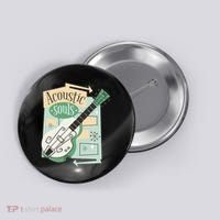 Acoustic Souls Musical Guitar Button thumb 0