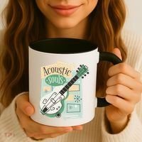 Acoustic Souls Musical Guitar Coffee Mug thumb 3