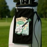 Acoustic Souls Musical Guitar Golf Towel thumb 2