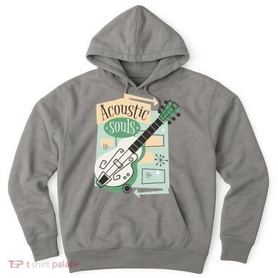Acoustic Souls Musical Guitar Hoodie