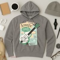 Acoustic Souls Musical Guitar Hoodie thumb 3