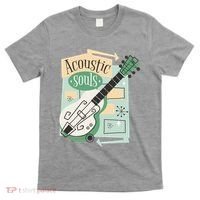 Acoustic Souls Musical Guitar T-Shirt thumb 0