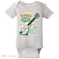 Acoustic Souls Musical Guitar Baby Bodysuit thumb 0