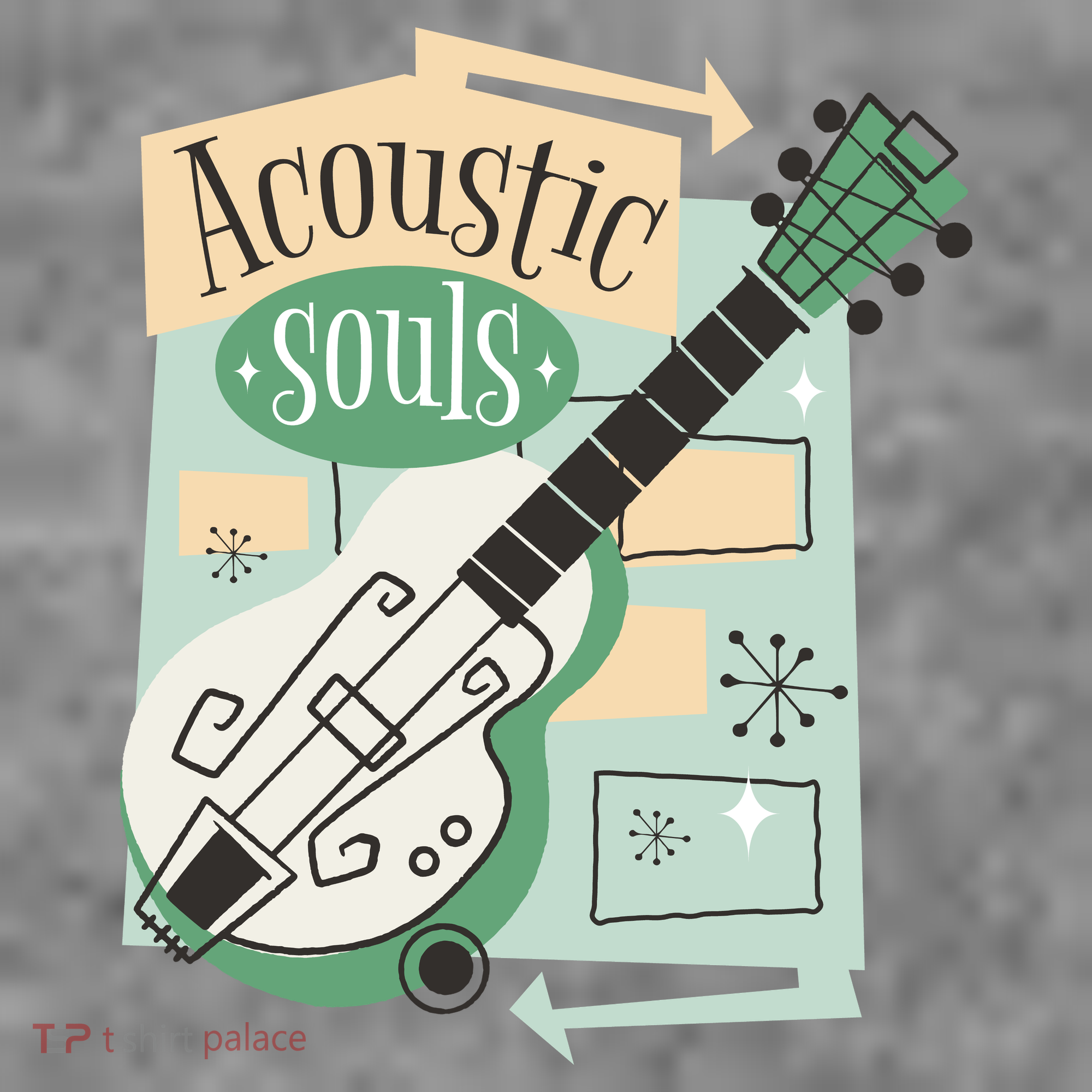 Acoustic Souls Musical Guitar Toddler Hoodie