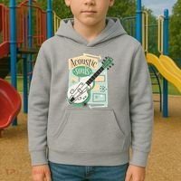 Acoustic Souls Musical Guitar Kids Hoodie thumb 2