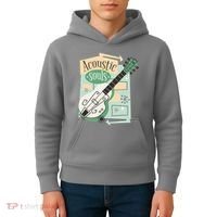 Acoustic Souls Musical Guitar Kids Hoodie thumb 4