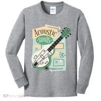 Acoustic Souls Musical Guitar Kids Long Sleeve Shirt thumb 0