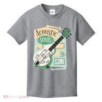 Acoustic Souls Musical Guitar Kids T-Shirt thumb 0