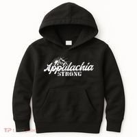 Appalachia Strong Mountain Silhouette Typography Kids Hoodie thumb 0