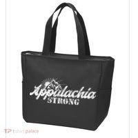 Appalachia Strong Mountain Silhouette Typography Tote Bag thumb 3