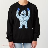 Abominable Snow Monster Christmas Abominable Snowman Women's Sweatshirt thumb 0