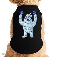 Abominable Snow Monster Christmas Abominable Snowman Doggie Tank thumb 0