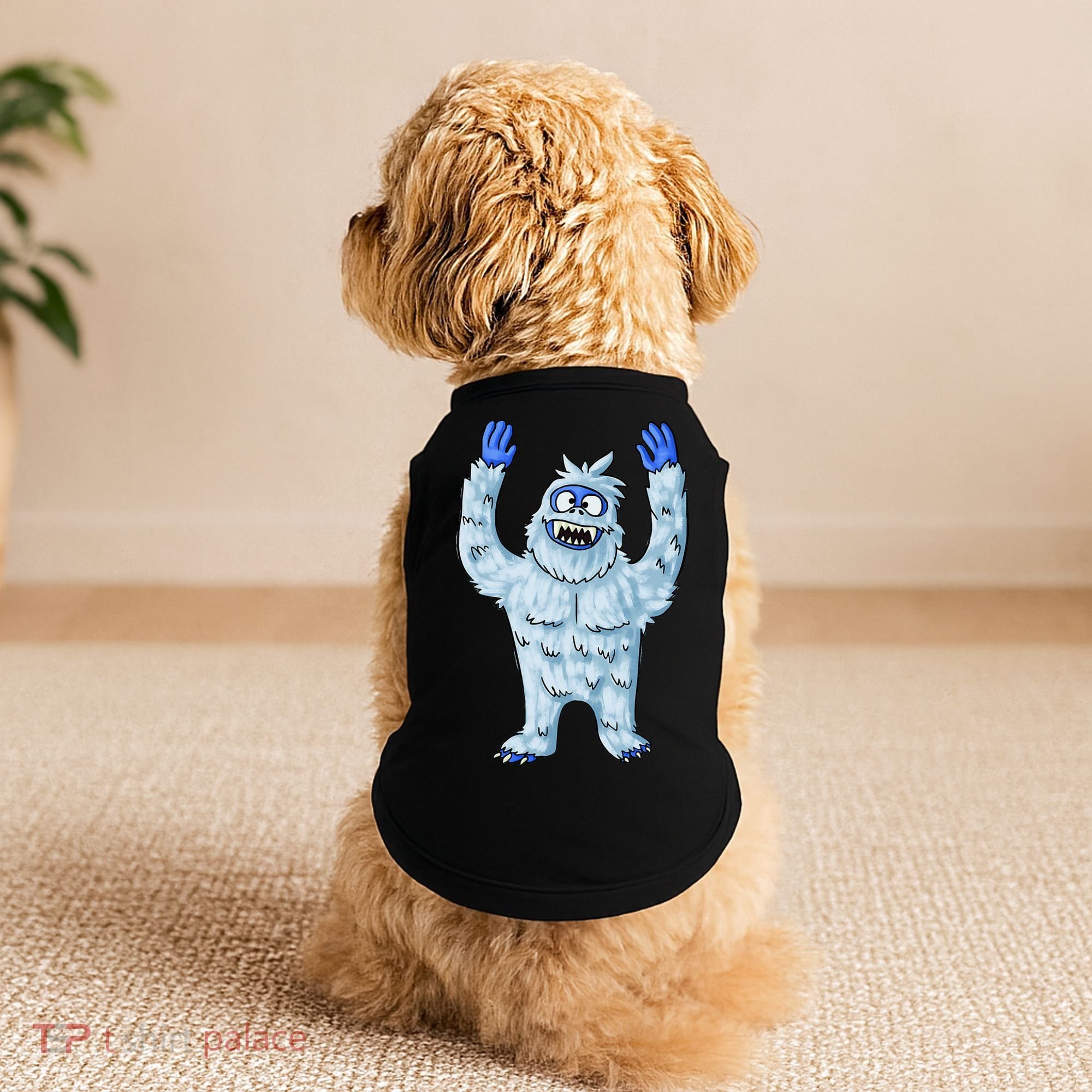 Abominable Snow Monster Christmas Abominable Snowman Doggie Tank