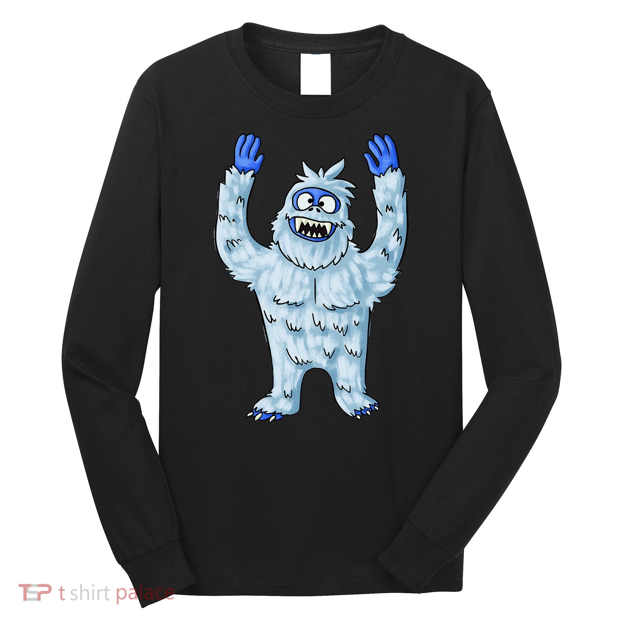 Abominable Snow Monster Christmas Abominable Snowman Long Sleeve Shirt