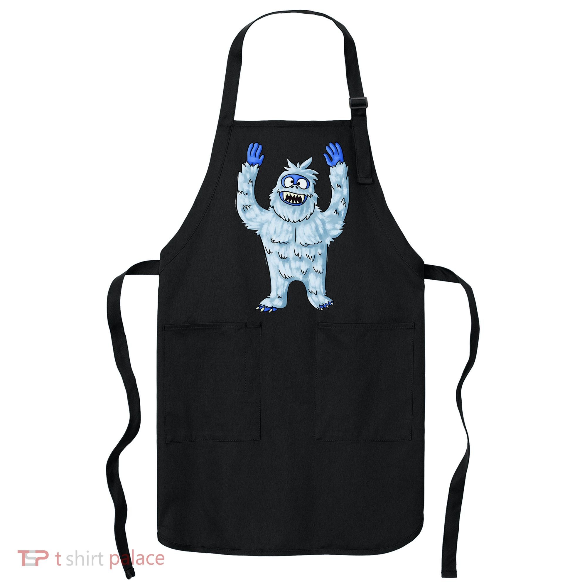 Abominable Snow Monster Christmas Abominable Snowman Apron