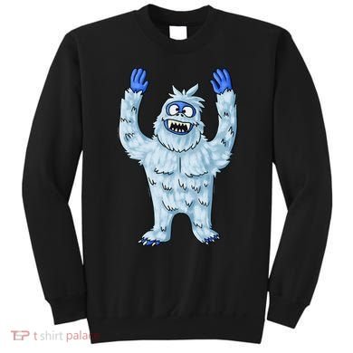 Abominable Snow Monster Christmas Abominable Snowman Sweatshirt