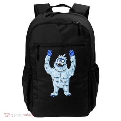 Abominable Snow Monster Christmas Abominable Snowman Backpack