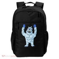 Abominable Snow Monster Christmas Abominable Snowman Backpack thumb 0