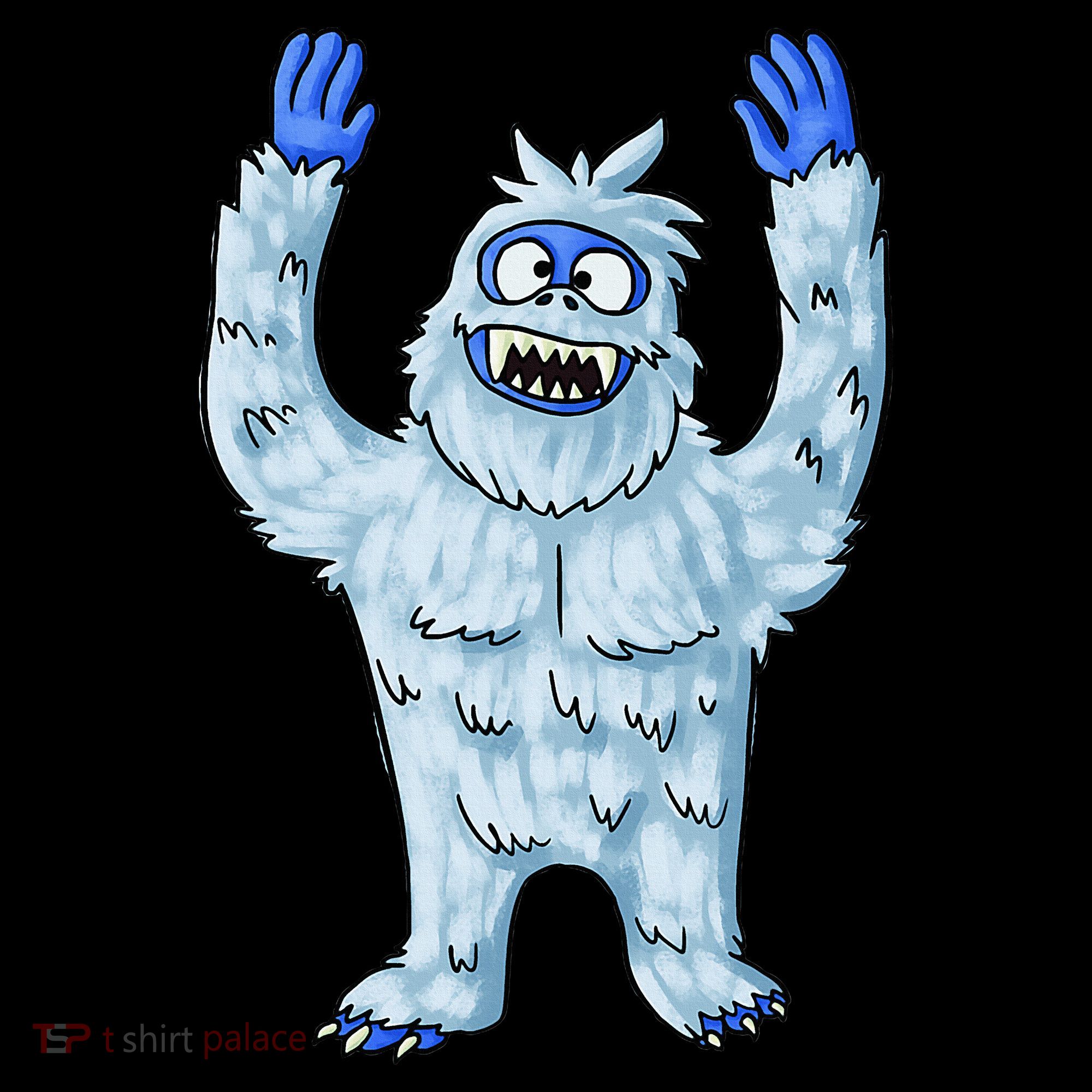 Abominable Snow Monster Christmas Abominable Snowman Women's Hoodie