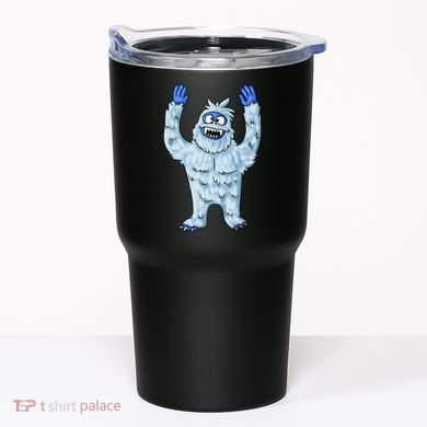 Abominable Snow Monster Christmas Abominable Snowman Tumbler