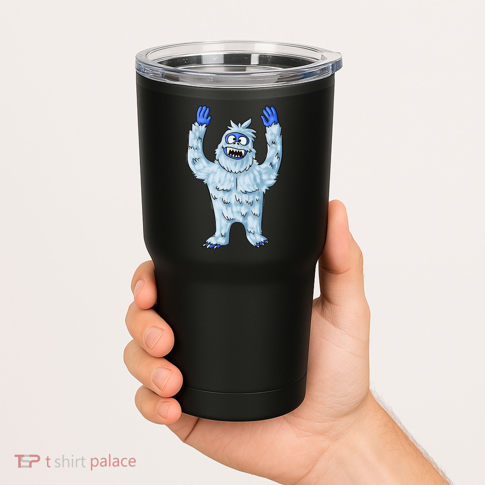 Abominable Snow Monster Christmas Abominable Snowman Tumbler