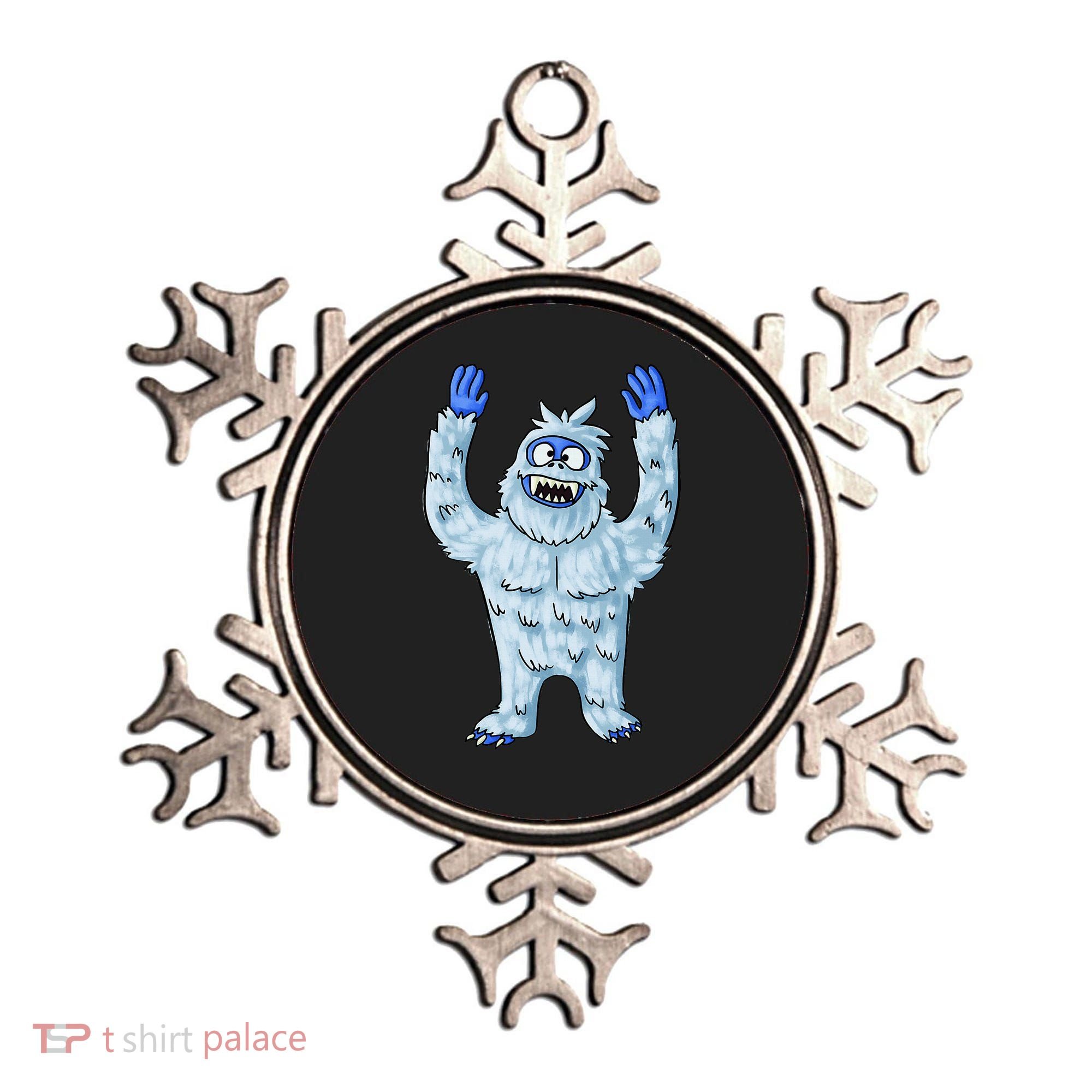Abominable Snow Monster Christmas Abominable Snowman Ornament