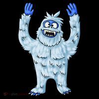 Abominable Snow Monster Christmas Abominable Snowman Ornament thumb 1