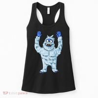 Abominable Snow Monster Christmas Abominable Snowman Women's Tank Top thumb 0