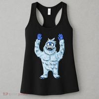 Abominable Snow Monster Christmas Abominable Snowman Women's Tank Top thumb 3