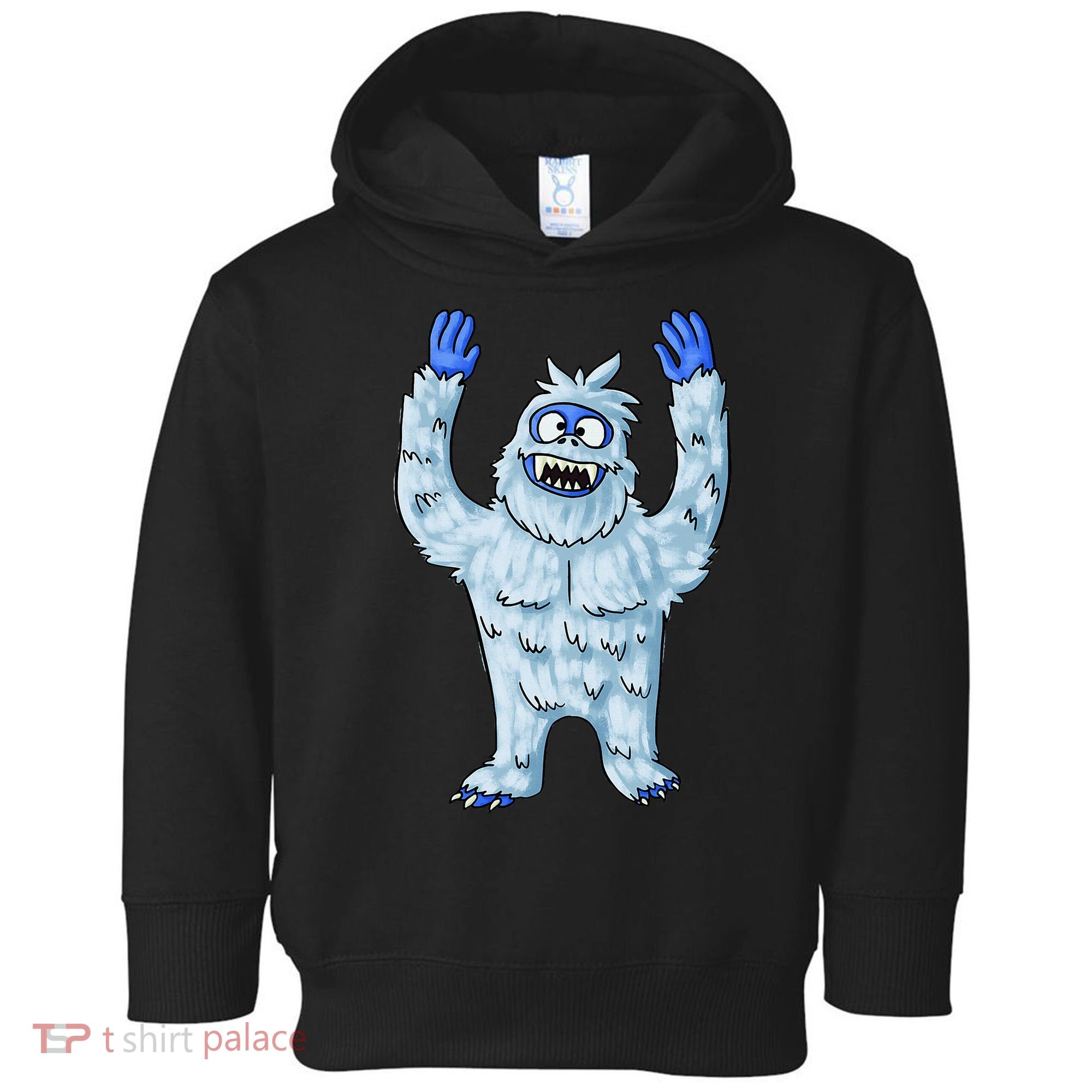 Abominable Snow Monster Christmas Abominable Snowman Toddler Hoodie