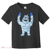 Abominable Snow Monster Christmas Abominable Snowman Toddler T-Shirt thumb 0