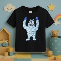 Abominable Snow Monster Christmas Abominable Snowman Toddler T-Shirt thumb 3