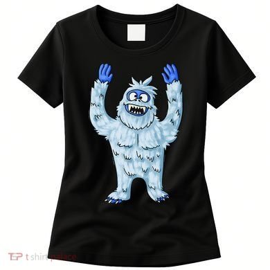 Abominable Snow Monster Christmas Abominable Snowman Women's T-Shirt