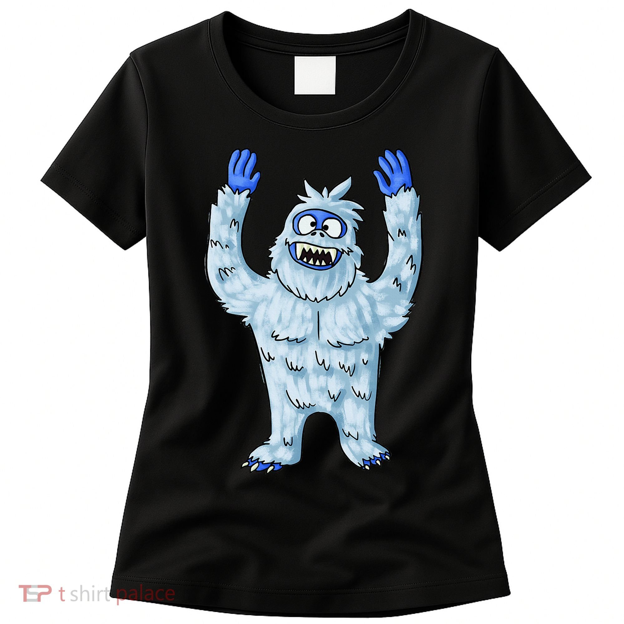 Abominable Snow Monster Christmas Abominable Snowman Women's T-Shirt