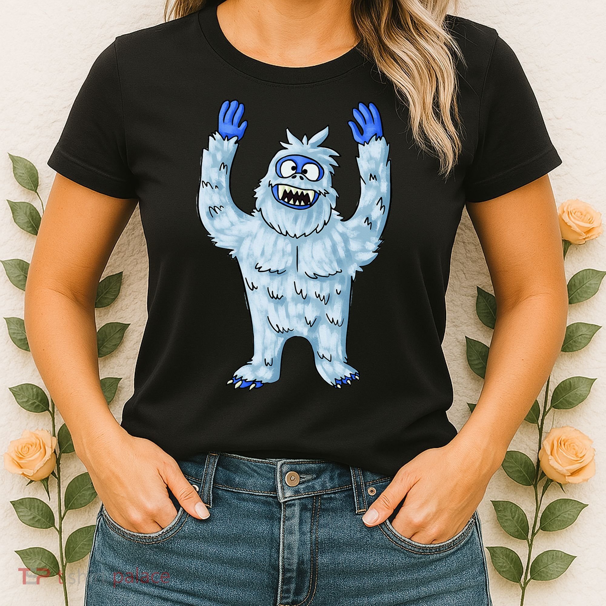 Abominable Snow Monster Christmas Abominable Snowman Women's T-Shirt