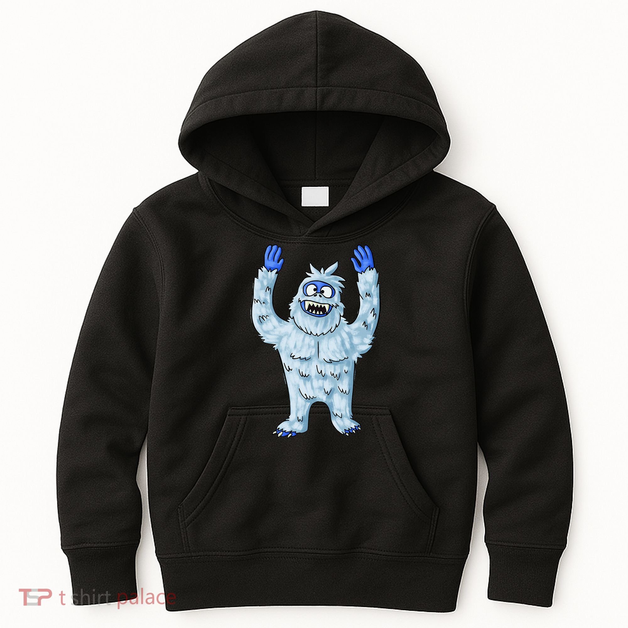 Abominable Snow Monster Christmas Abominable Snowman Kids Hoodie