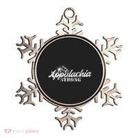 Appalachia Strong Mountain Silhouette Typography Ornament thumb 0