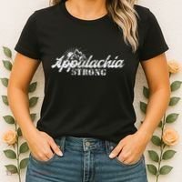 Appalachia Strong Mountain Silhouette Typography Women's T-Shirt thumb 2
