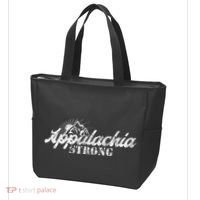 Appalachia Strong Mountain Silhouette Typography Tote Bag thumb 3