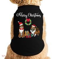 Adorable Shelties Merry Christmas Sheltie Mom Gift Doggie Tank thumb 0