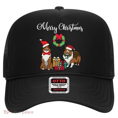 Adorable Shelties Merry Christmas Sheltie Mom Gift Hat