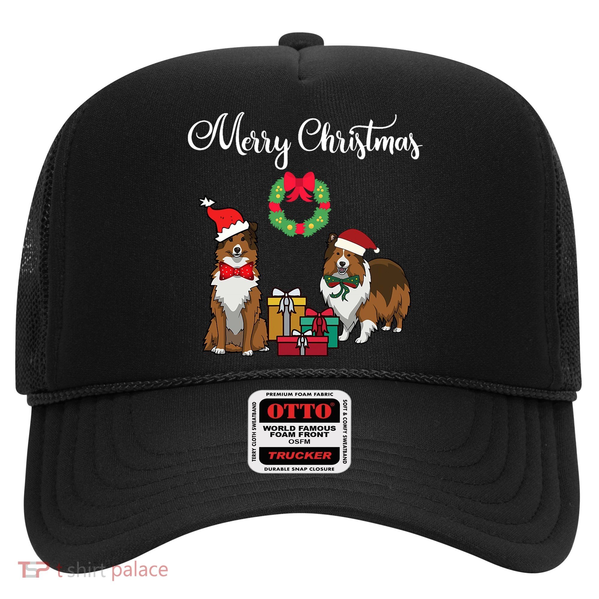 Adorable Shelties Merry Christmas Sheltie Mom Gift Hat