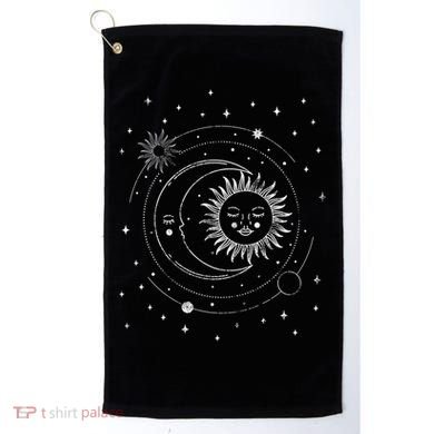 Alchemy Sun Moon Astrology Gift Golf Towel