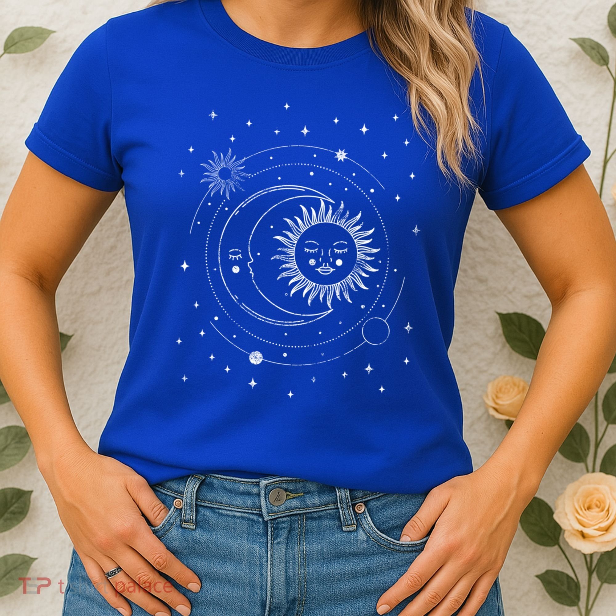 Alchemy Sun Moon Astrology Gift Women's T-Shirt