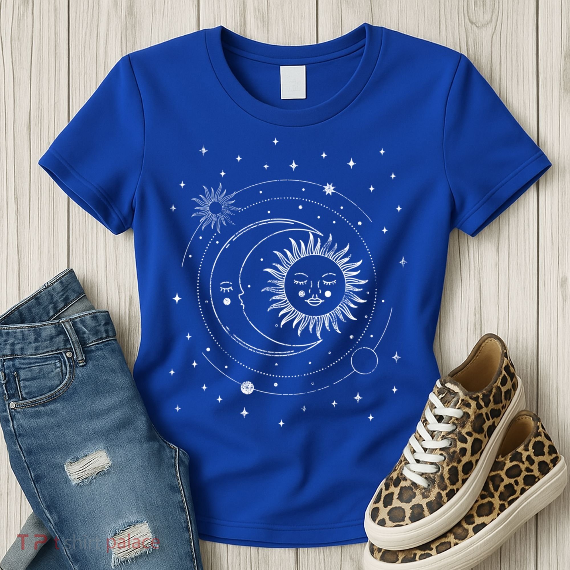 Alchemy Sun Moon Astrology Gift Women's T-Shirt
