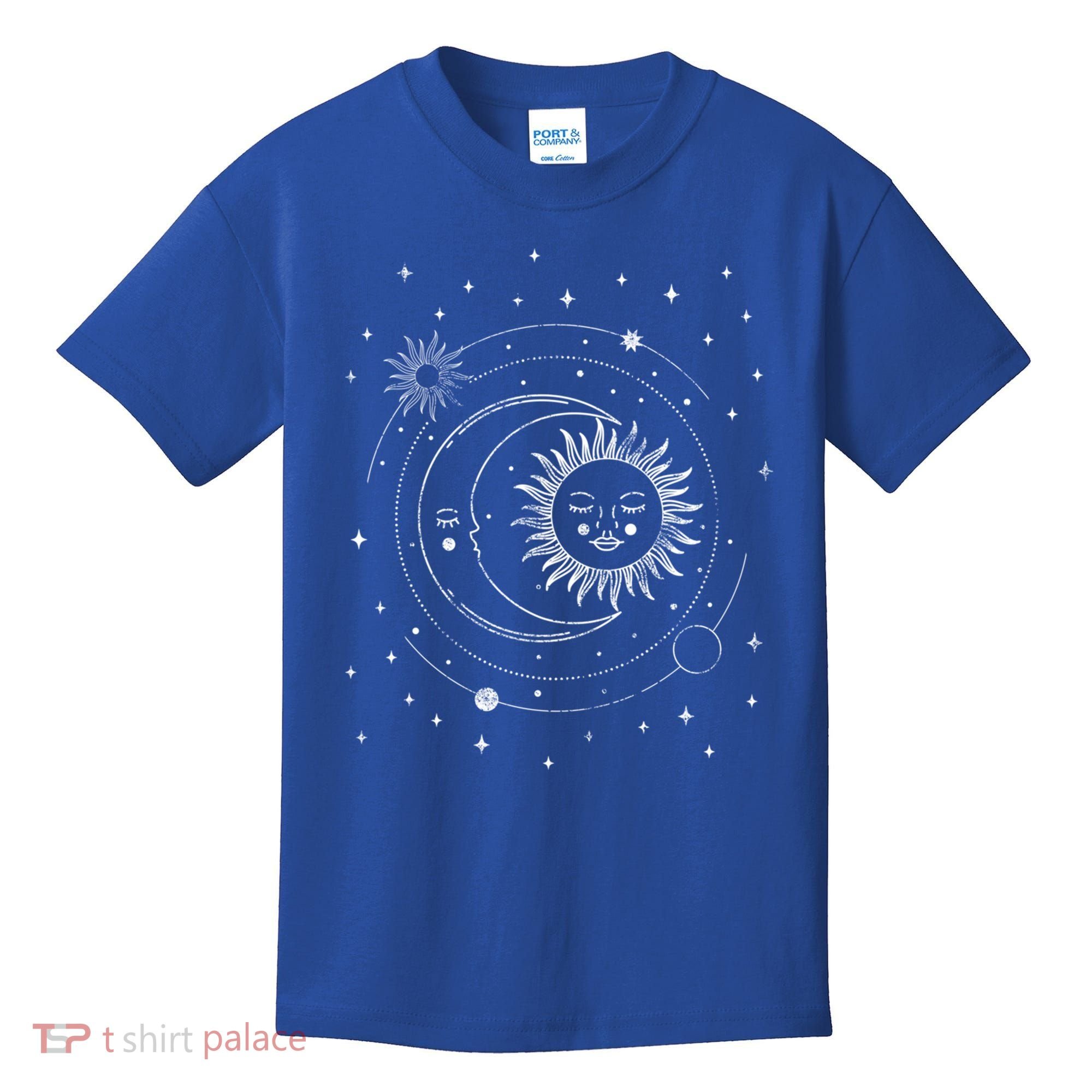 Alchemy Sun Moon Astrology Gift Kids T-Shirt
