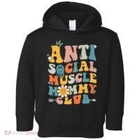 Anti Social Muscle Mommy Club Toddler Hoodie thumb 0
