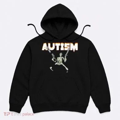 Autism Skeleton Meme Hoodie